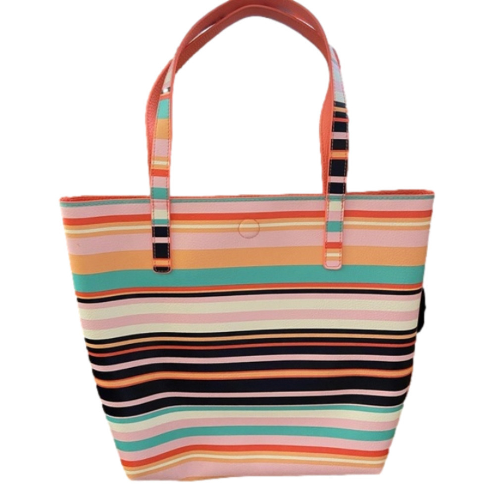SALE! NWT Multi Coloured Magnetic Closure Tote